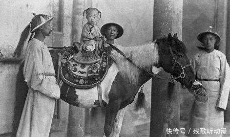 光绪|罕见老照片:年幼光绪在骑马,最后一张是慈禧的御前女官气质佳!