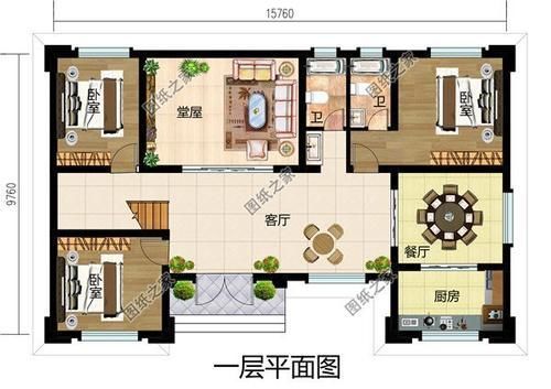 卧室|农村想建房子怎样设计好看？户型佳接地气，回村盖房合适