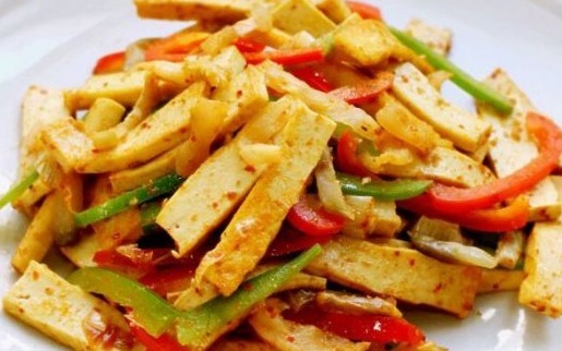 青椒炒香干|制作简单,纯素食材,养胃补钙,美味又下饭,孩子也不挑食了