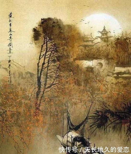 寒山寺@张继到底写错了啥,一句“月落乌啼霜满天”,就被找出三个错误?