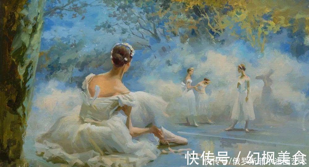 沃斯特雷佐娃!俄罗斯画家阿纳斯塔西娅·沃斯特雷佐娃漂亮油画作品欣赏