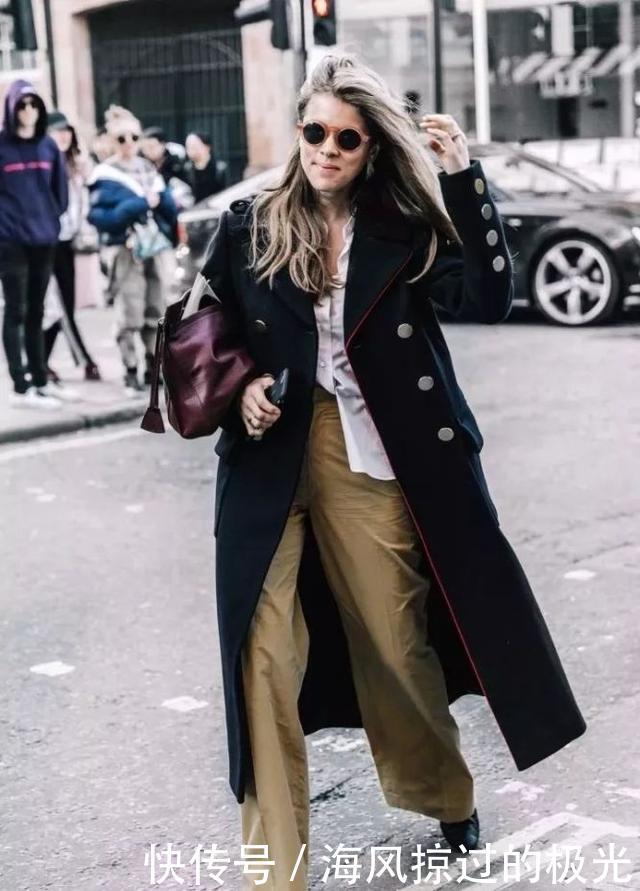外套|外套穿搭经典的黑色外套,秋冬怎么穿才能气质不沉闷!
