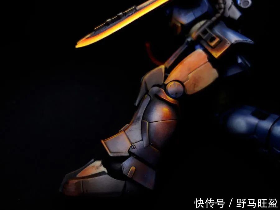 涂装|走路带风，跑步压弯，机动扎古超美光影涂装