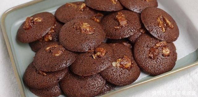 黑巧克力|手残党看过来,没有难度的网红饼干,巧克力脆脆,制作过程很简单