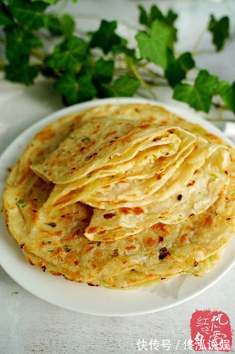 擀面棍|掌握了这个和面方法,自己也可以做手抓饼,跟卖的一样好吃一样薄