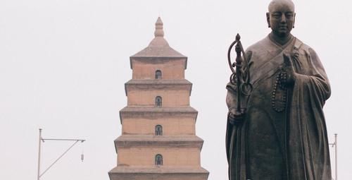 西安大雁塔，圣僧玄奘法师与圣君唐太宗李世民千年的友谊见证！