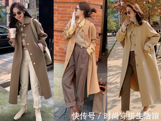 裙子|入冬别用裙子配大衣了,试试这么穿,时髦又保暖,太适合上班族了