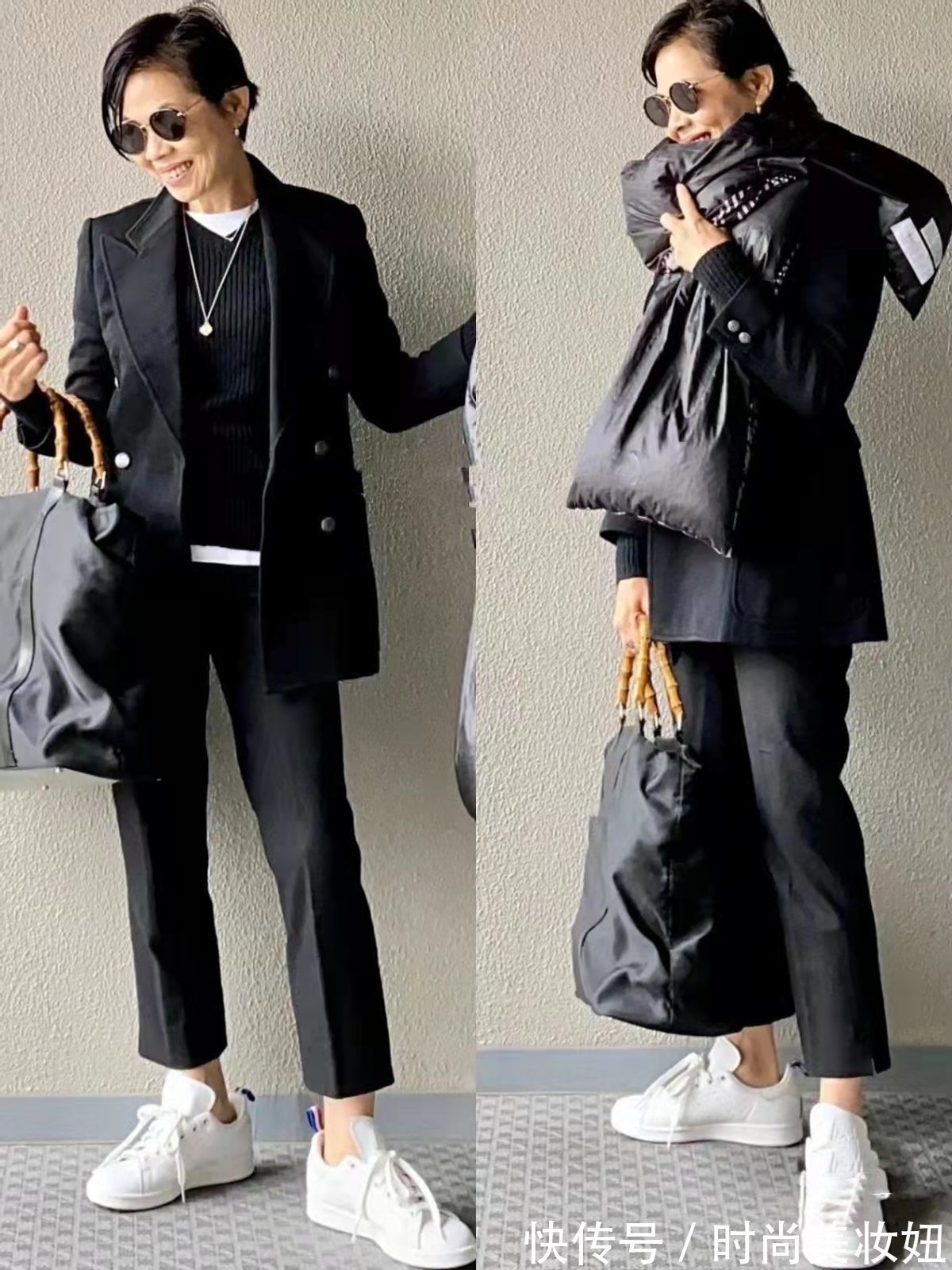 保暖|50岁女人冬季就该这样穿,简约大气又保暖,照穿气质翻倍