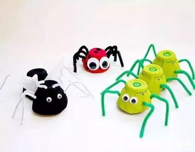 当妈妈“被迫”学会各种手工后,她就连蛋托都不放过了