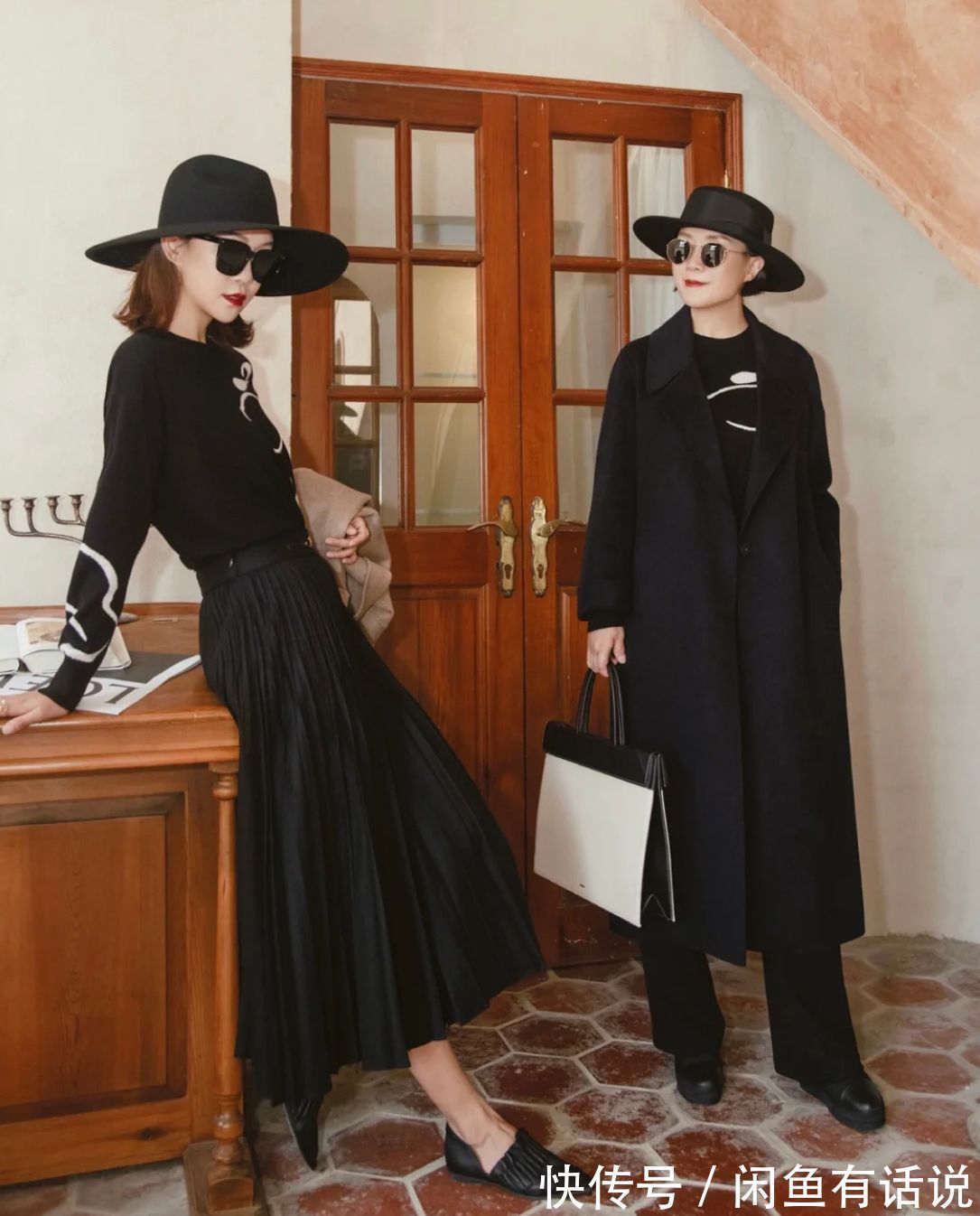 姐妹 现在50、60岁的阿姨真厉害,身材纤细穿搭时髦,硬把女儿熬成姐妹