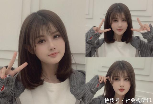 脸型|迷人的“锁骨发”发型,好看又不挑人,显气质显脸小
