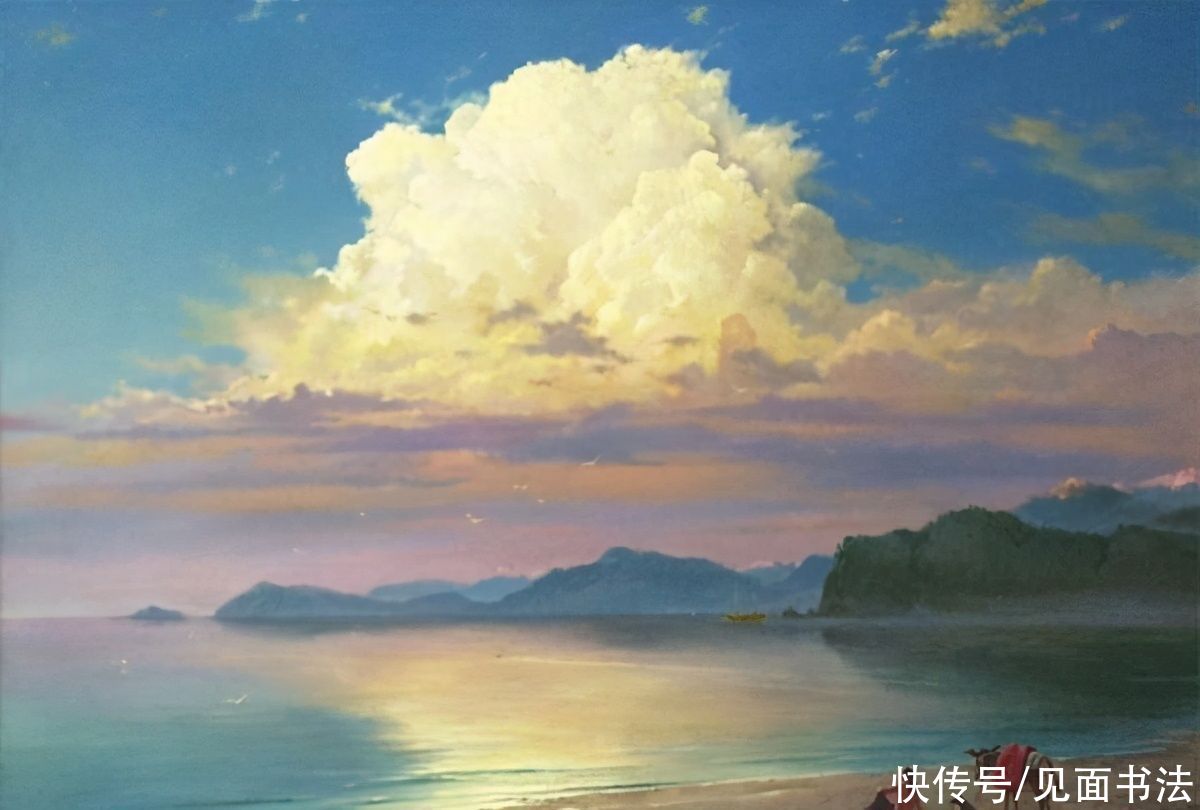  绘画|「愙斋书法」George Dmitriev海景绘画作品