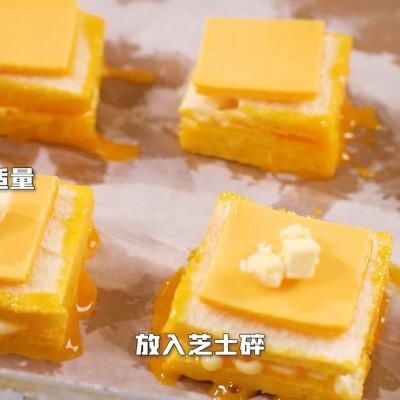 好吃到飞起的吐司版芝士肉松小贝，这样做0失败
