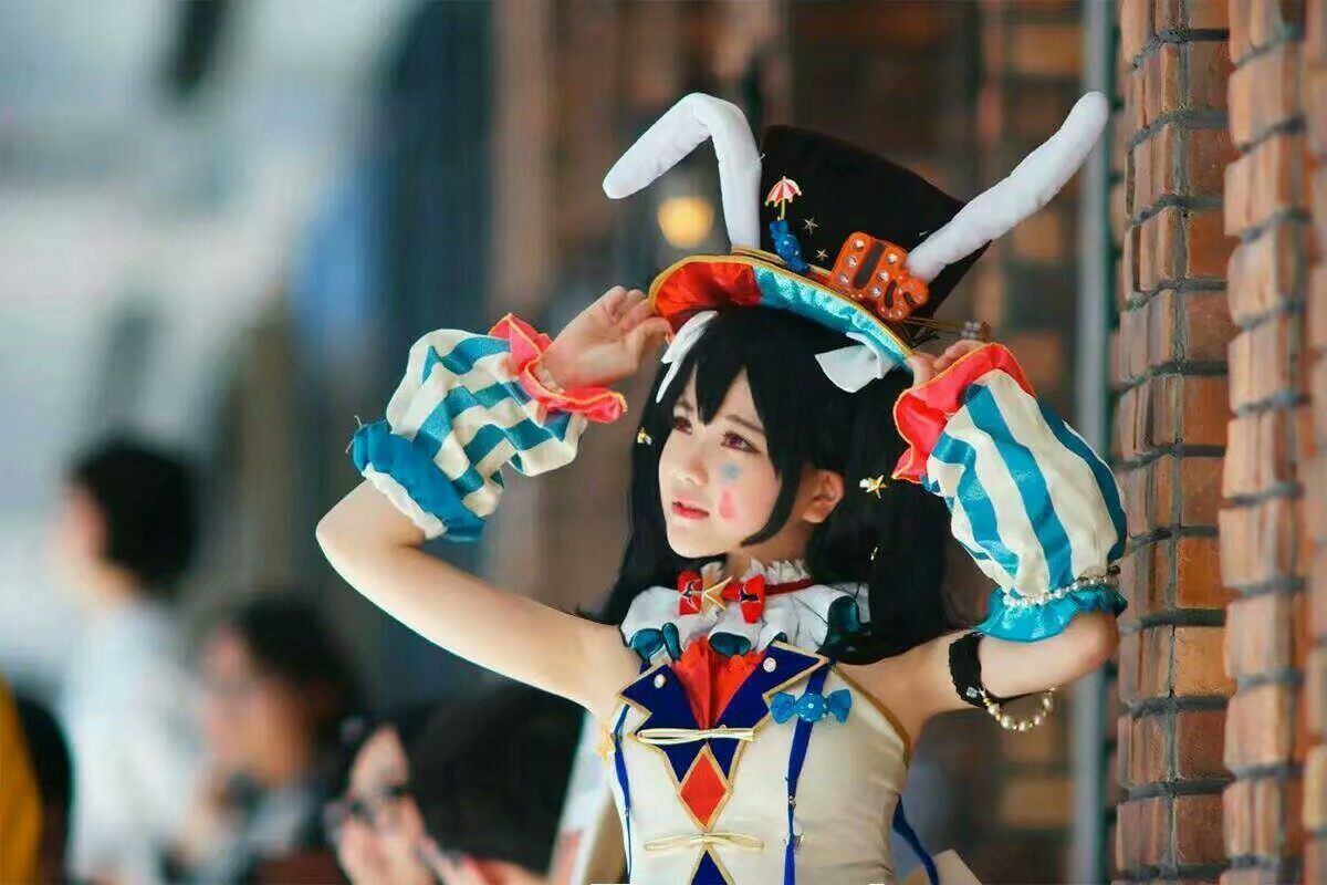 lovelive！矢泽妮可cosplay，让妮可一起带你去马戏团吧！