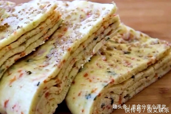 千层饼|教你玉米面新吃法，蒸一蒸咸香劲道，比包子好吃，比馒头简单