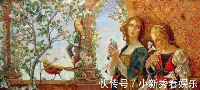 女画家@俄罗斯女画家油画作品，色彩绚丽