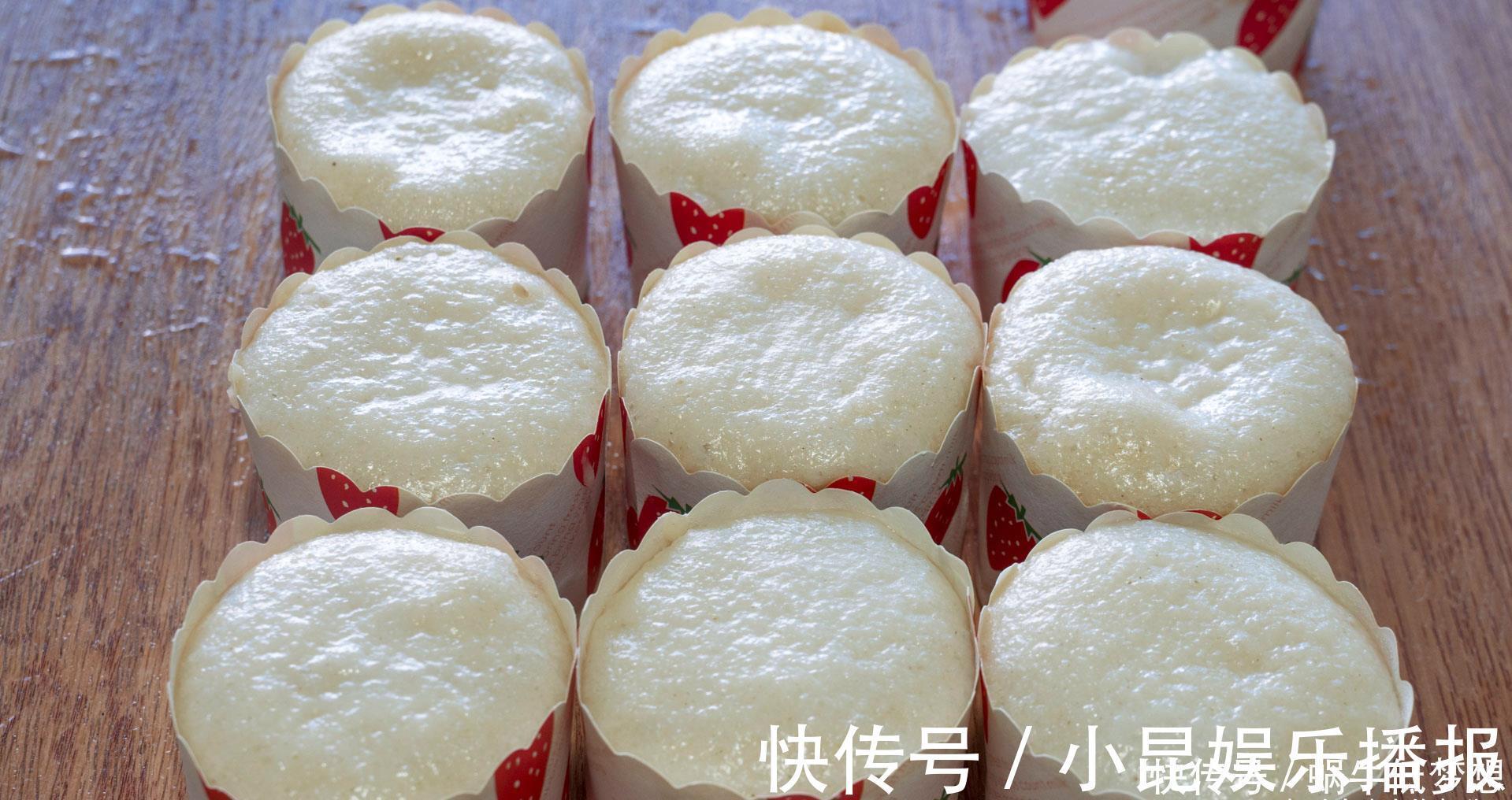 色白q弹|自制米发糕最简单的做法，不揉面，筷子搅一搅，不塌陷，色白Q弹