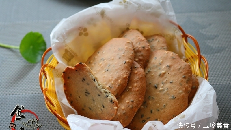 添加剂|分享一款简单又好吃的薄饼,没有添加剂,酥脆可口越嚼越香