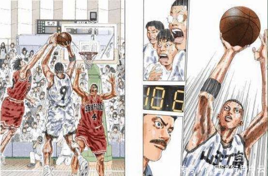 牧绅|灌篮高手湘北四人包夹牧绅一,凭什么泽北就没有这种“待遇”!
