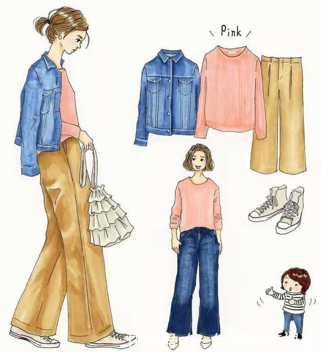 会穿&不会穿，全凭一颗心！优衣库基本款“手绘穿搭”，值得收藏