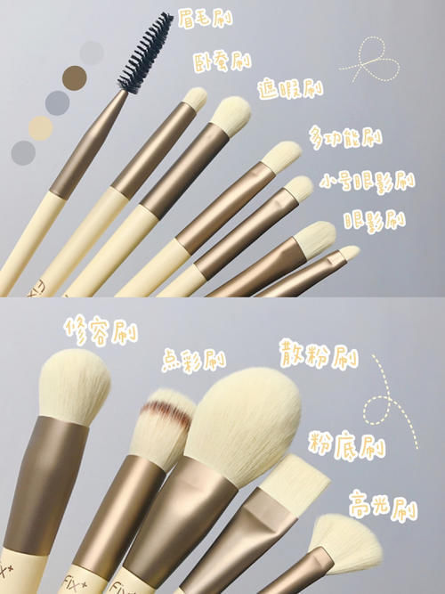 fix|新手闭眼入!颜值与实力并存的平价化妆刷