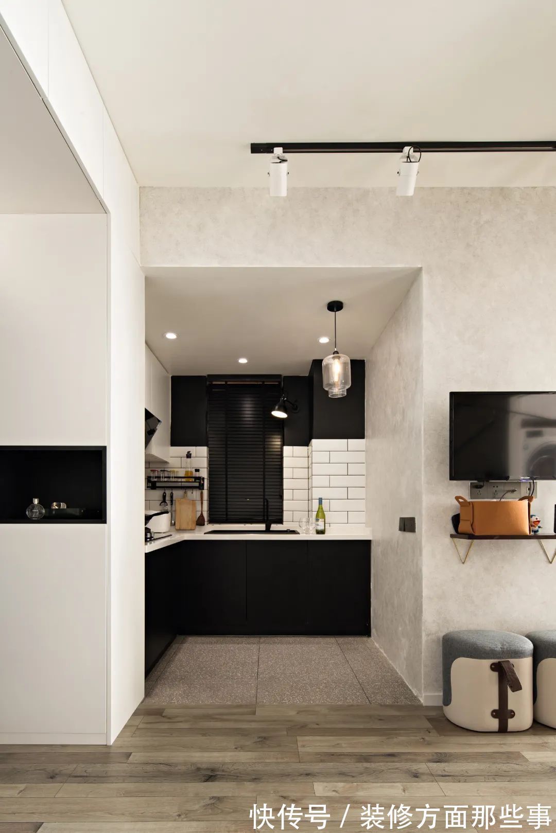 榻榻米床|房子不需要太大,有套这样的45㎡单身公寓,一个人住不要太舒服!