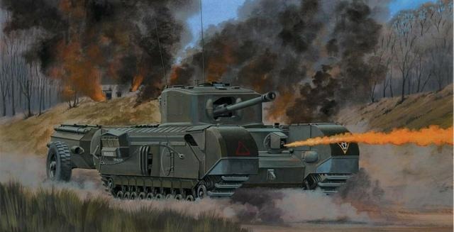 坦克|从单兵火焰喷射器到喷火坦克,二战时期震慑力与威力并存的武器