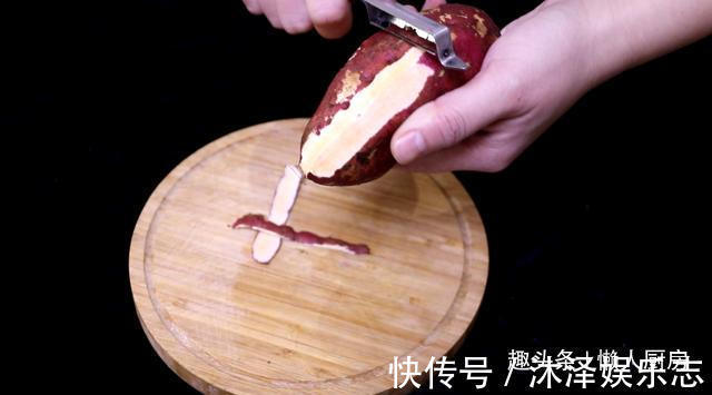 鸡蛋|鸡蛋与红薯能一起吃吗红薯片裹上蛋液烤着吃,皮更脆,香甜可口