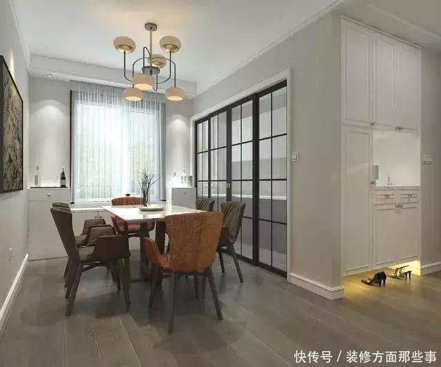 色调|81平现代风在白咖灰中加入少许亮色点缀,效果居然还不错