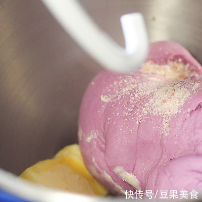 汤种紫薯汉堡 | 圣诞节的味道