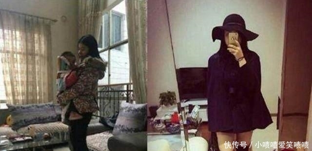 女神在家的模样,素颜头发散乱,这差别真不是一般大