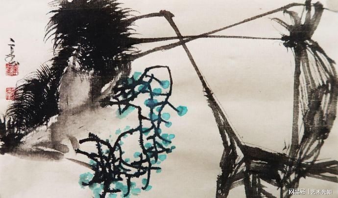 韦智杰$墨破色法,是在于画家对其的理解和领悟,而不是使用