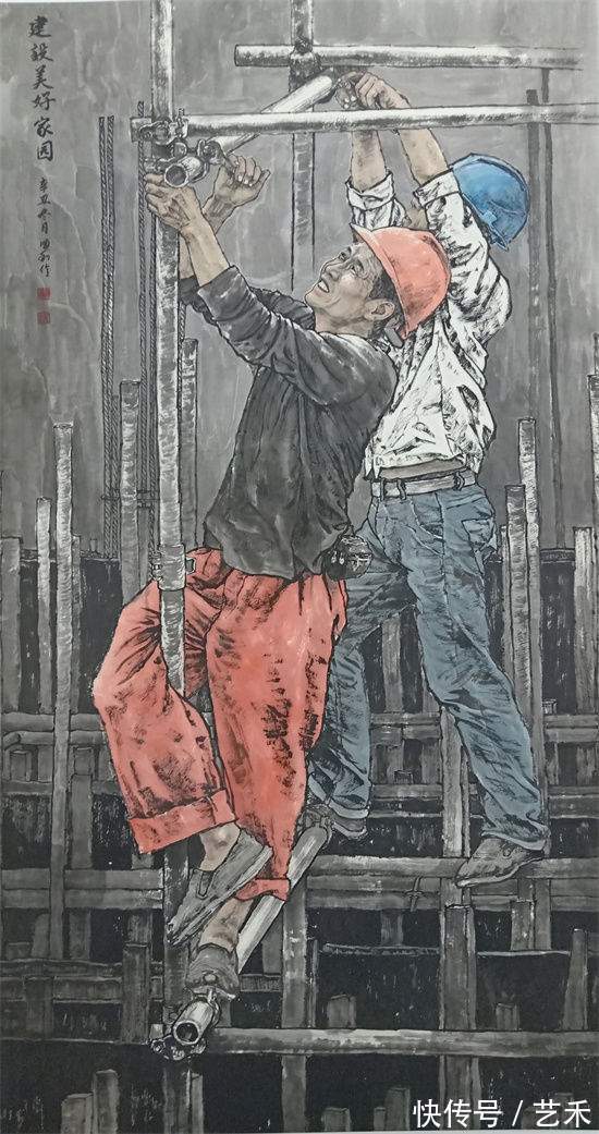 鉴赏#“道法嵩山”第九届五人中国画作品展（一）