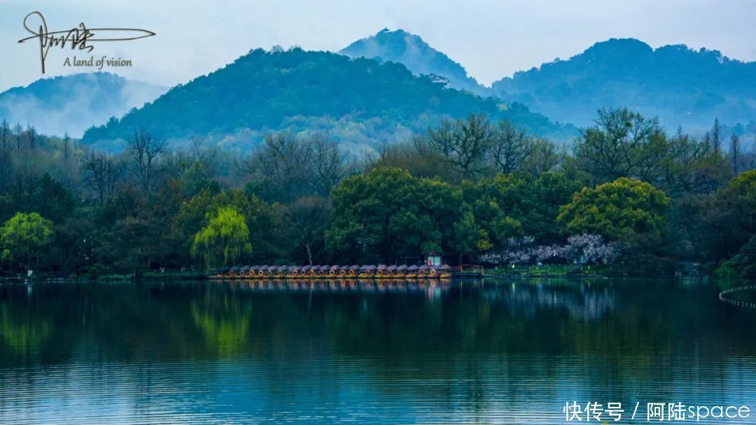 闲游雨后清晨的苏堤，感受“春眠不觉晓”的诗情画意