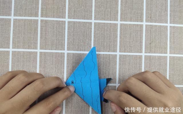 教学|折纸教学,热带鱼折纸教学