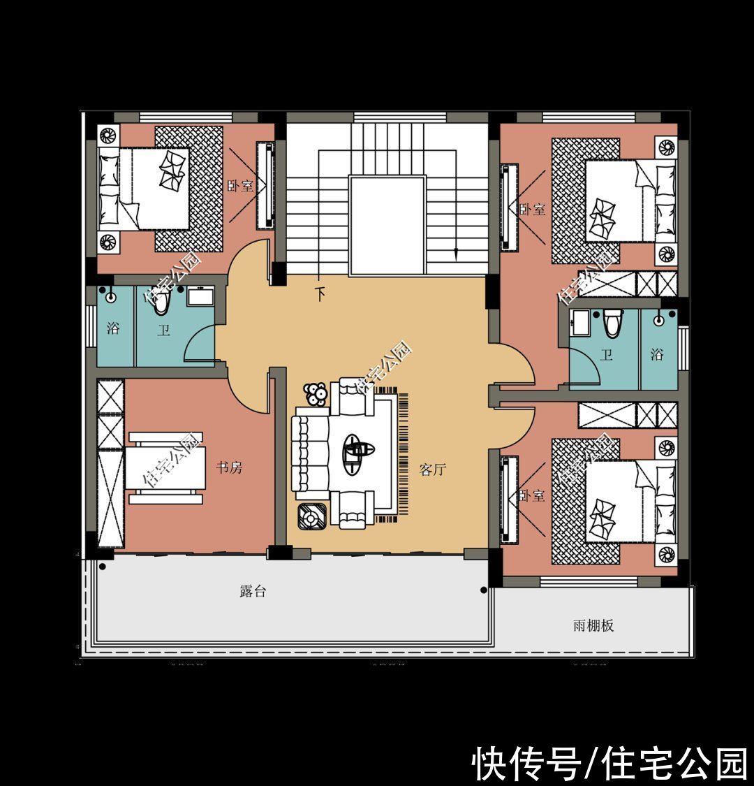 别墅|回农村建二层的现代风格别墅，平屋顶好还是坡屋顶好？