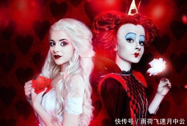 小丑女|外国美女与阿姨玩转Cosplay,颜值再高、也不及阿姨一个反派眼神