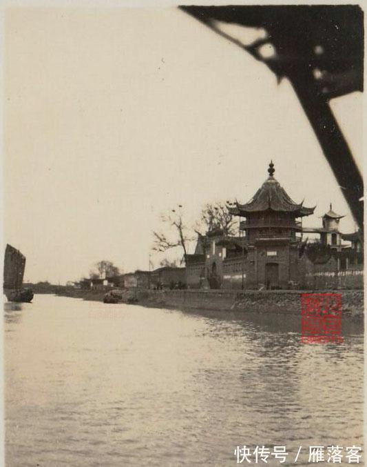 石永源@老照片:1939年的扬州,石永源肉铺、徐沛高粱酒、武庙、运河风景