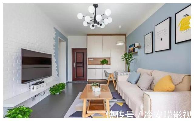 小户型|66平北欧风清新小家,全屋花10万装好,客厅阳台尤为漂亮实用