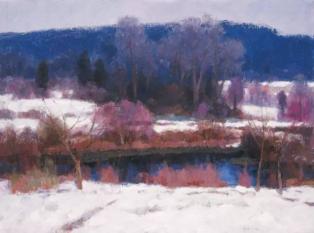 高级色彩,沈行工独特的诗意性油画