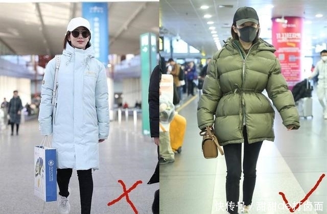 羽绒服|小个子女生冬天别再穿过膝羽绒服了,这几款才是最显高的