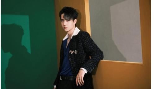 王一博|王一博高奢大咖秀，小香风点燃一片绿海，杀疯了