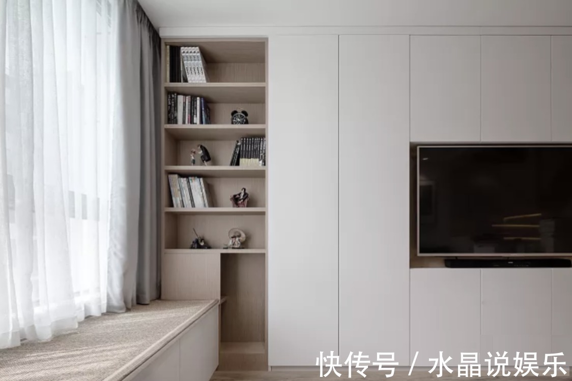 隐形柜|小户型拥有超强收纳空间又美观大气他家45平这么设计,值得学习