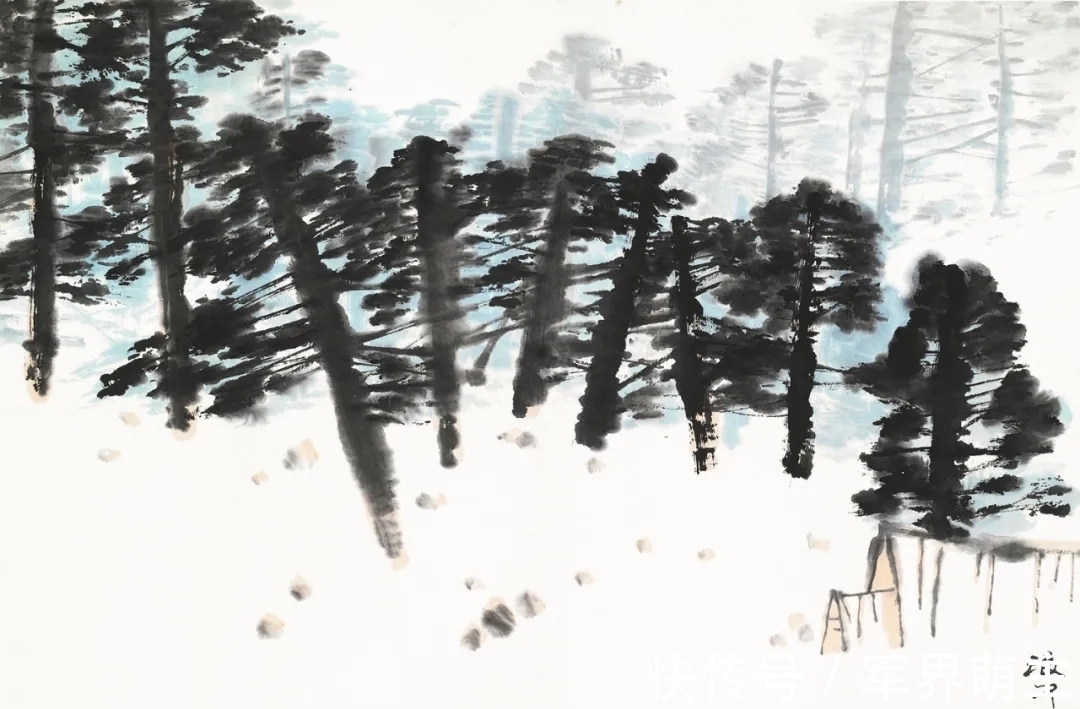 中国书画!当代中国画坛一位真正的隐士!李琼久山水画