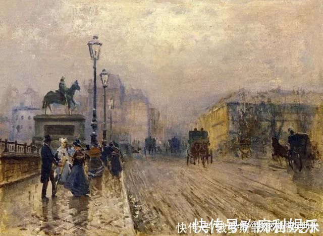 de&意大利大画家德·尼蒂斯的油画作品，莫名的好看，耐看，非常喜欢