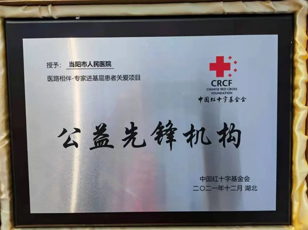 妇科肿瘤|中国红基会“医路相伴-专家进基层患者关爱项目”走进湖北当阳