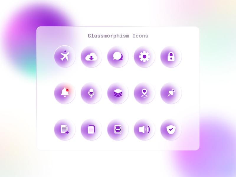  风格|Glassmorphism，是新拟物风格的“进化”？