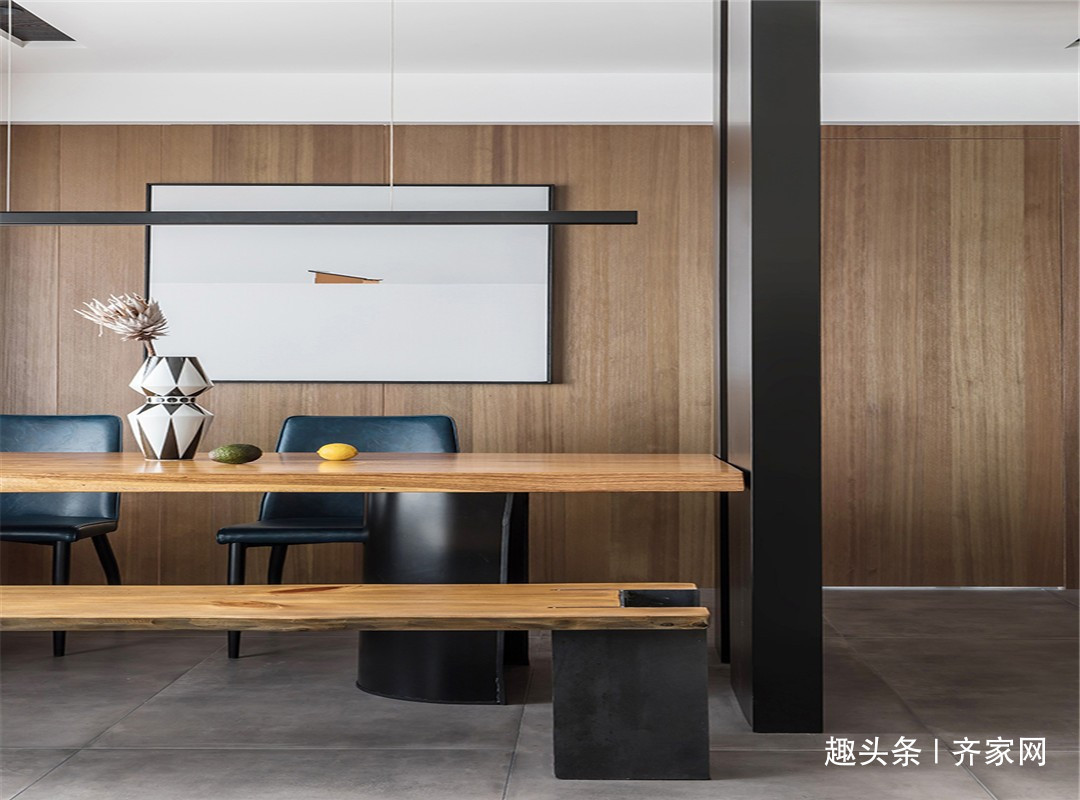 现代|89平两房现代,休闲书房,客厅,餐厅连成一体的扩容空间感!