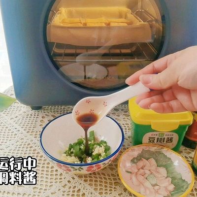 鲜贝汁|空气炸豆腐