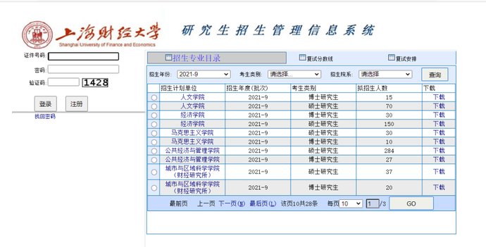 上海财经大学2021年硕士统考成绩将于2月26日公布